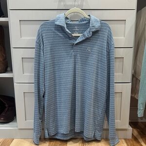 Rhoback Light Blue Striped Long Sleeve Shirt